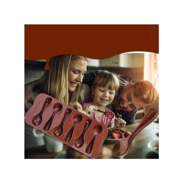 Silikon-Schokoladenlöffel-Form