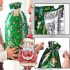 Weihnachtliche Geschenkbeutel mit Kordelzug, 18 Stück