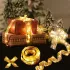 Leuchtendes Weihnachtband mit USB-Anschluss