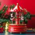 Musikalische Weihnachts-Karussell-Dekoration