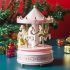 Musikalische Weihnachts-Karussell-Dekoration