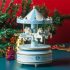 Musikalische Weihnachts-Karussell-Dekoration