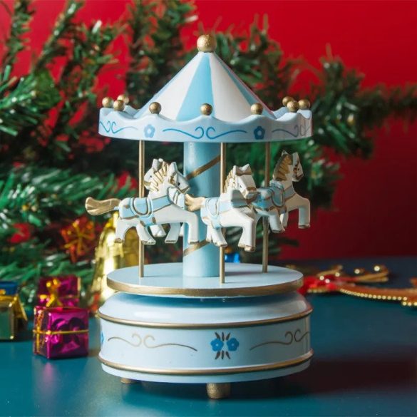 Musikalische Weihnachts-Karussell-Dekoration