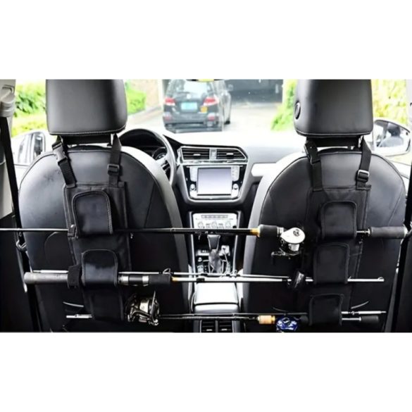 Auto-Angelrutenhalter Gurte, 2er-Set