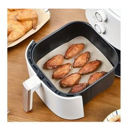 Ölabsorbierendes Heißluftfritteusenpapier 50 Stk.