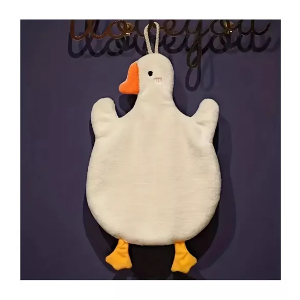 Süße Gans Hängendes Wollhandtuch