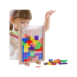 Montessori Tetris-Puzzle-Spiel