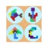 Montessori Tetris-Puzzle-Spiel