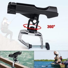 360° drehbarer Angelrutenhalter
