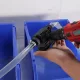 Mit Bohrmaschine betriebene Pumpe