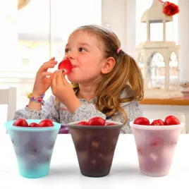 Silikon-Lebensmittelbehälter 3er-Set