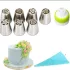 Kuchendekorationsset mit Spritzbeutel