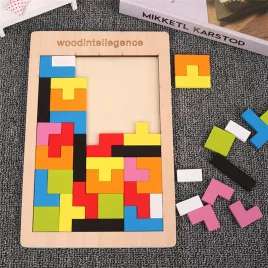 Holzpuzzle, Holz-Tetris