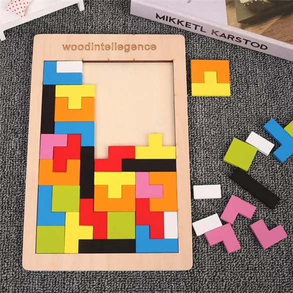 Holzpuzzle, Holz-Tetris