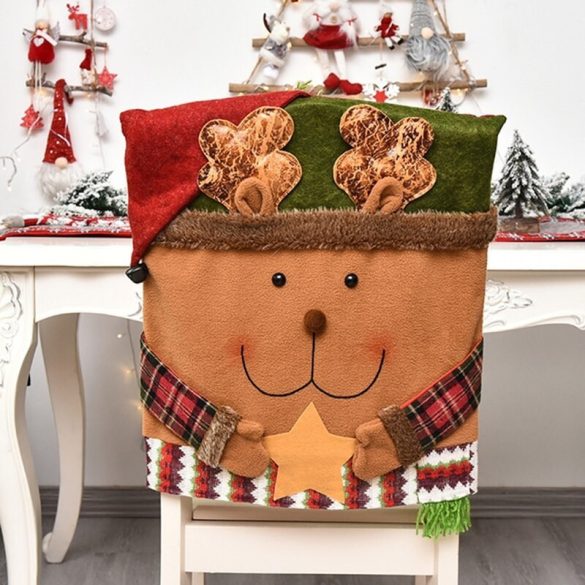 Weihnachtliche Stuhlhusse