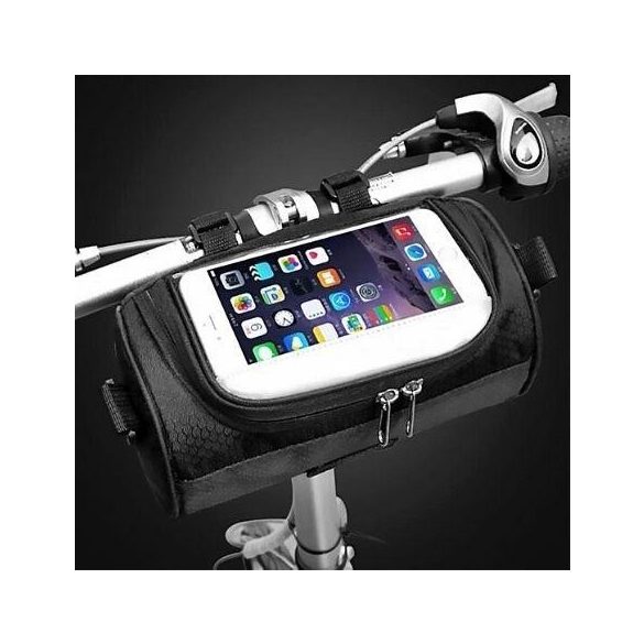 Multifunktionale Fahrradlenkertasche