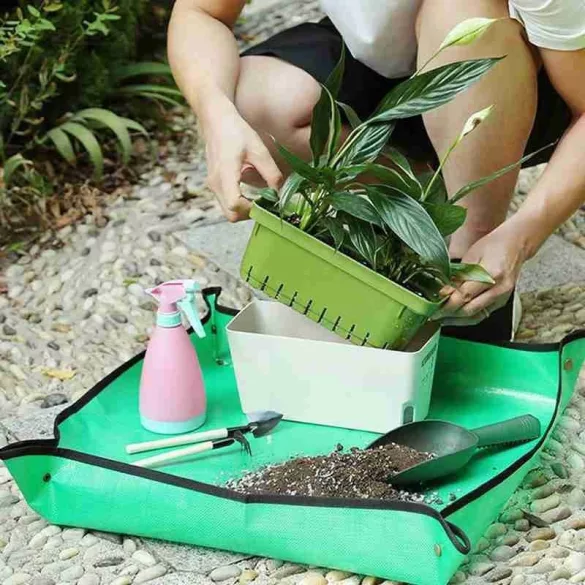 Gärtnerteppich für Bepflanzung