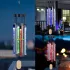 Solarbetriebene Windspielbeleuchtung