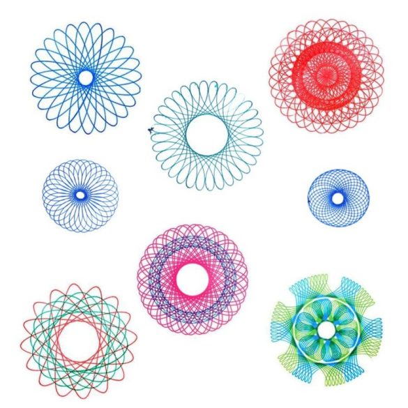 Geometrisches Zeichenspiel (20-teilig)
