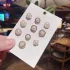 Elegantes Broschen- und Anstecknadel-Set