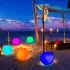 Leuchtender Strandball (mit Fernbedienung)