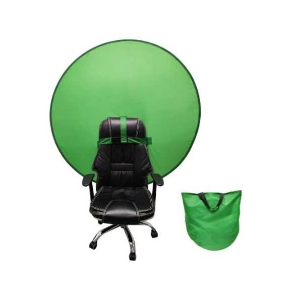 Grüner Hintergrund für Stühle