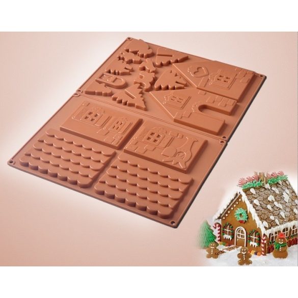 Silikon Lebkuchenhausform
