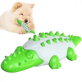 Krokodil-Kauspielzeug für Hunde