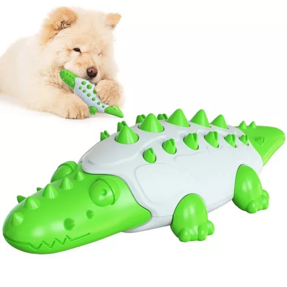 Krokodil-Kauspielzeug für Hunde