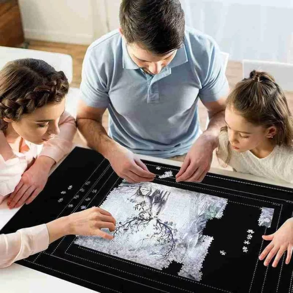 Aufrollbarer Puzzleteppich