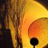 Sonnenuntergang-Lampe