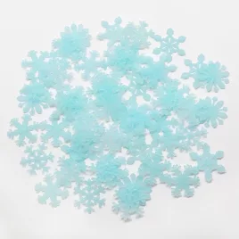 Leuchtender Schneeflocke
