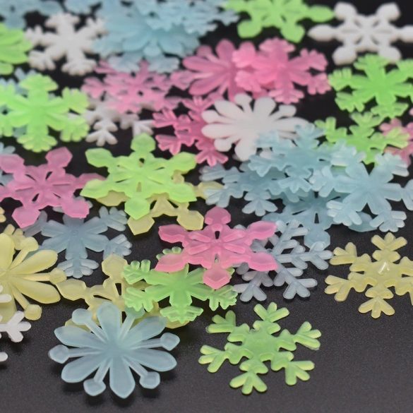 Leuchtender Schneeflocke