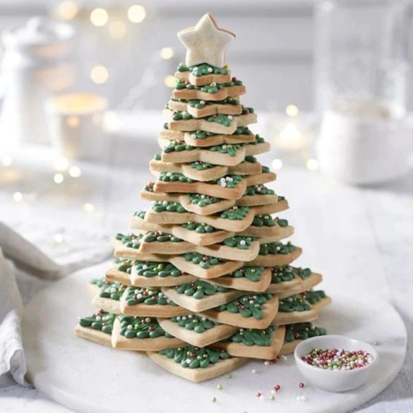Lebkuchen Weihnachtsbaum Ausstechform Set
