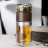 Teetasse, Teeflasche mit Sieb