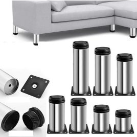 Universelles Möbelfuß-Set - Höhenverstellbar