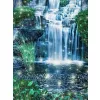 Funkelnder Wasserfall