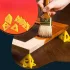 Pyramidenstütze für Malerei