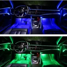 LED-Innenbeleuchtung fürs Auto, 4 LEDs