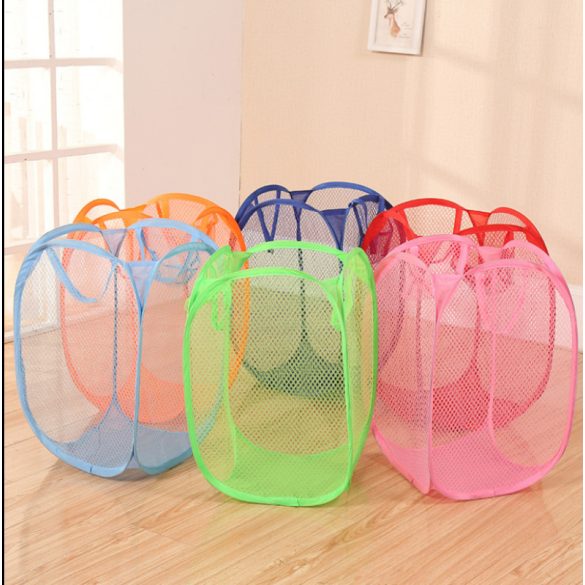 Faltbarer Spielzeug-/Wäschekorb, Dunkelblau