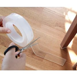 Transparente doppelseitige Klebeband