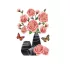 3D-Blumen Wandsticker