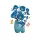 3D-Blumen Wandsticker