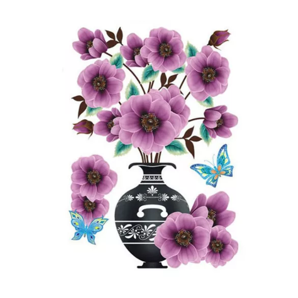 3D-Blumen Wandsticker