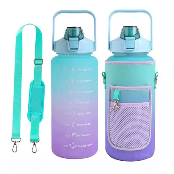 Wasserflasche mit Flaschentasche