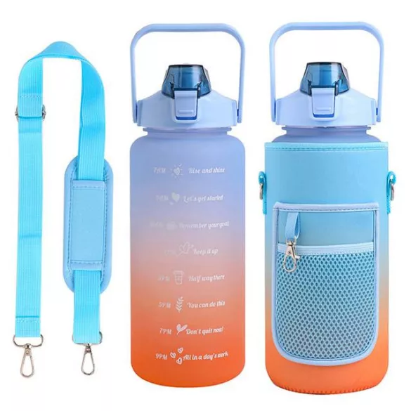 Wasserflasche mit Flaschentasche