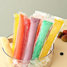   Eislutscher, Eiscreme-Hersteller Beutel mit Trichter 100 Stk.