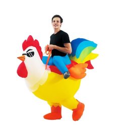 Aufblasbares Hühnerkostüm