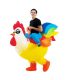 Aufblasbares Hühnerkostüm