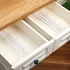 4er Set Verstellbarer Schubladenorganizer, Trenner